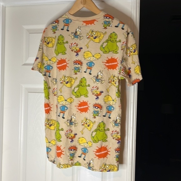 Nickelodeon Y2K Cartoon Character T-Shirt Size Medium - Picture 3 of 3